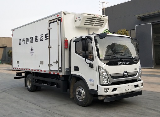 福田奥铃黄牌医疗废物转运车