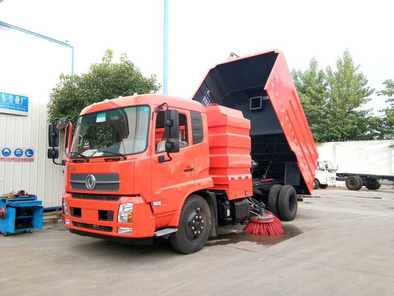 东风天锦环卫扫路车